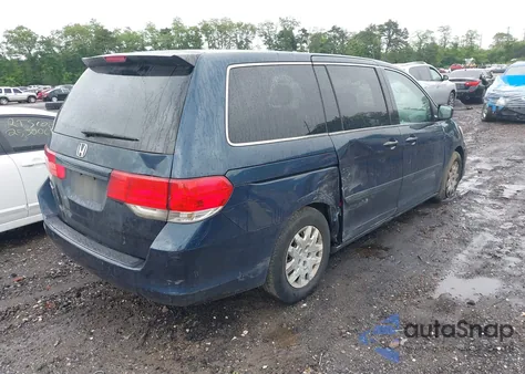 2010 Honda Odyssey Lx from USA, damaged, VIN 5FNRL3H29AB087843